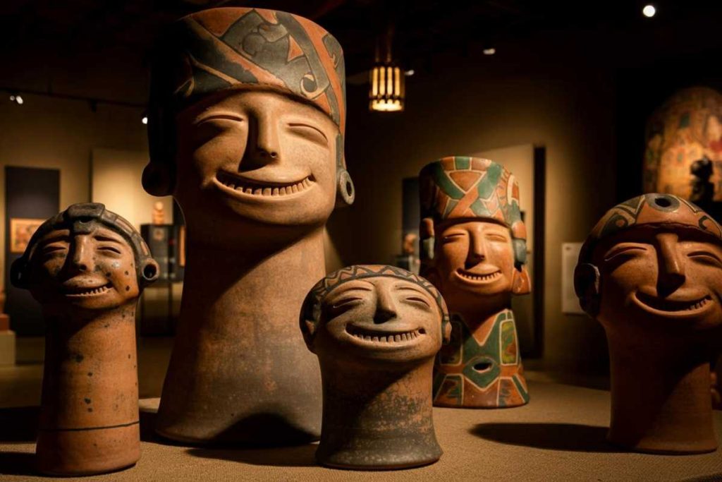 Il fascino delle statuette Mixteco: scatti emozionanti di Listri a Bogotà