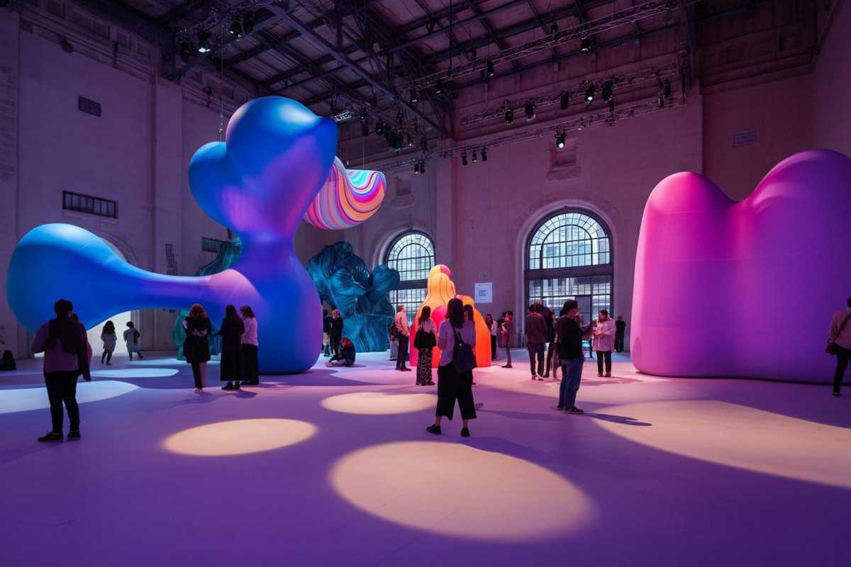 L'arte gonfiabile incanta Parigi con Euphoria: un viaggio tra gioco e sogno
