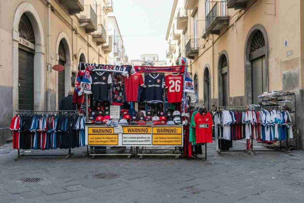 Napoli in festa per lo Scudetto numero 4, ma attenzione alle truffe: blitz della Finanza contro maglie e sciarpe false