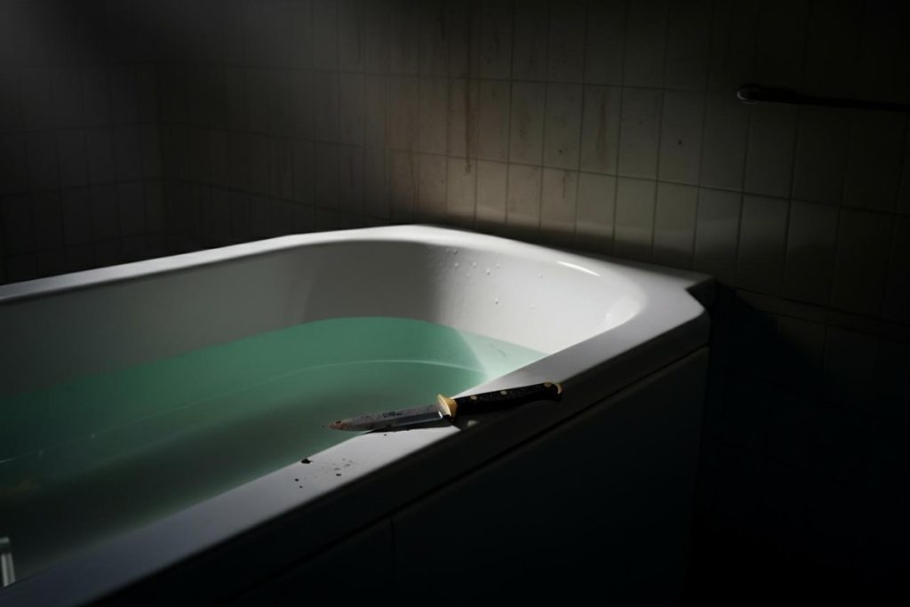Tragedia a Salerno: scoperta una donna senza vita nella vasca da bagno con un coltello accanto