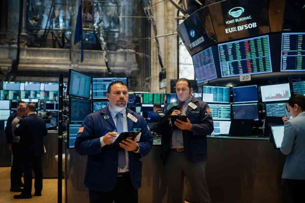 Borsa europea in calo: cresce l'ansia per i dazi commerciali