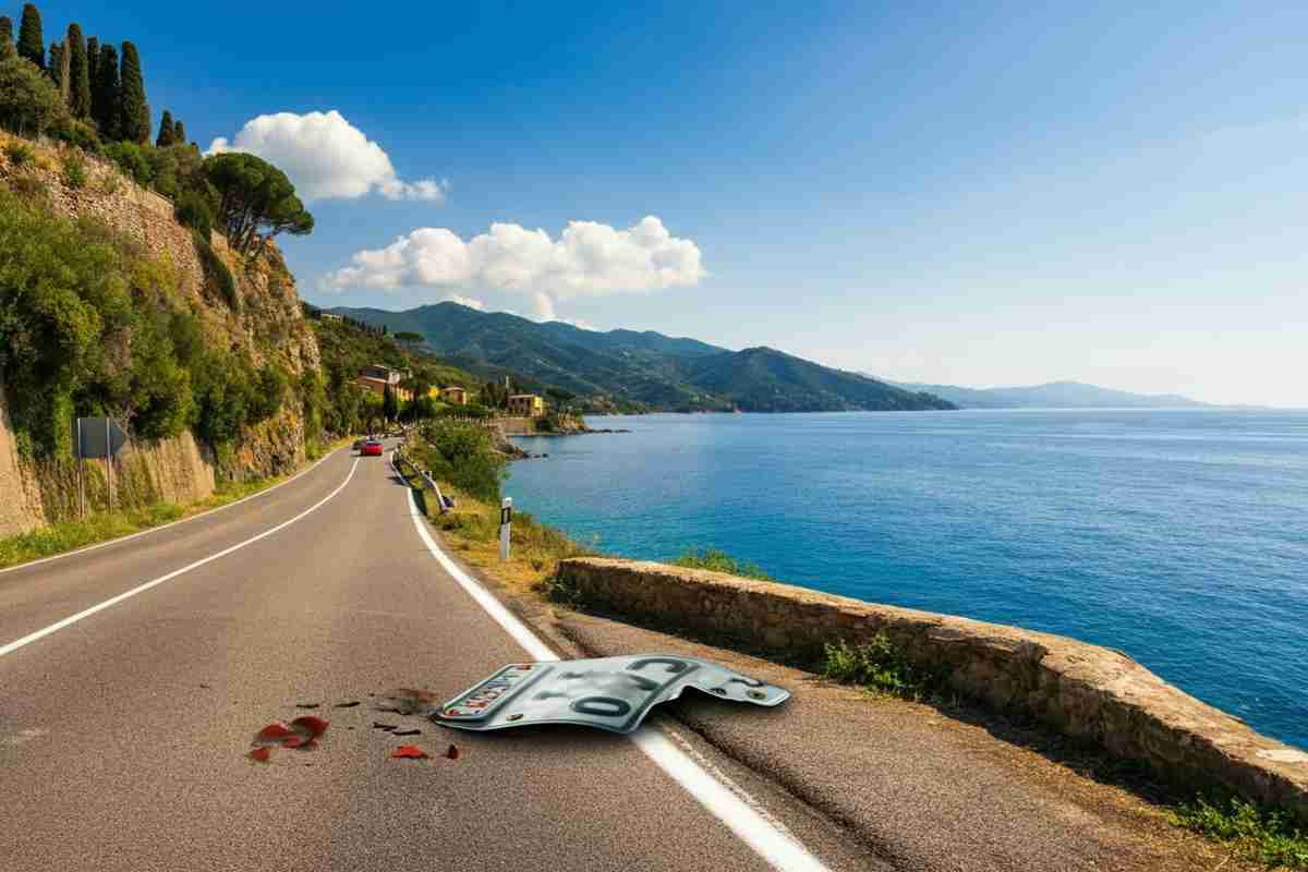 Fuga in auto dopo l'incidente: la targa tradisce la donna e scatta la denuncia