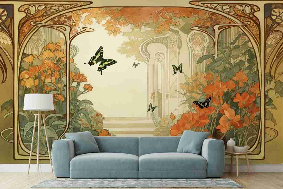 Il Grand Tour Liberty: un viaggio incantato nell'Art Nouveau delle farfalle