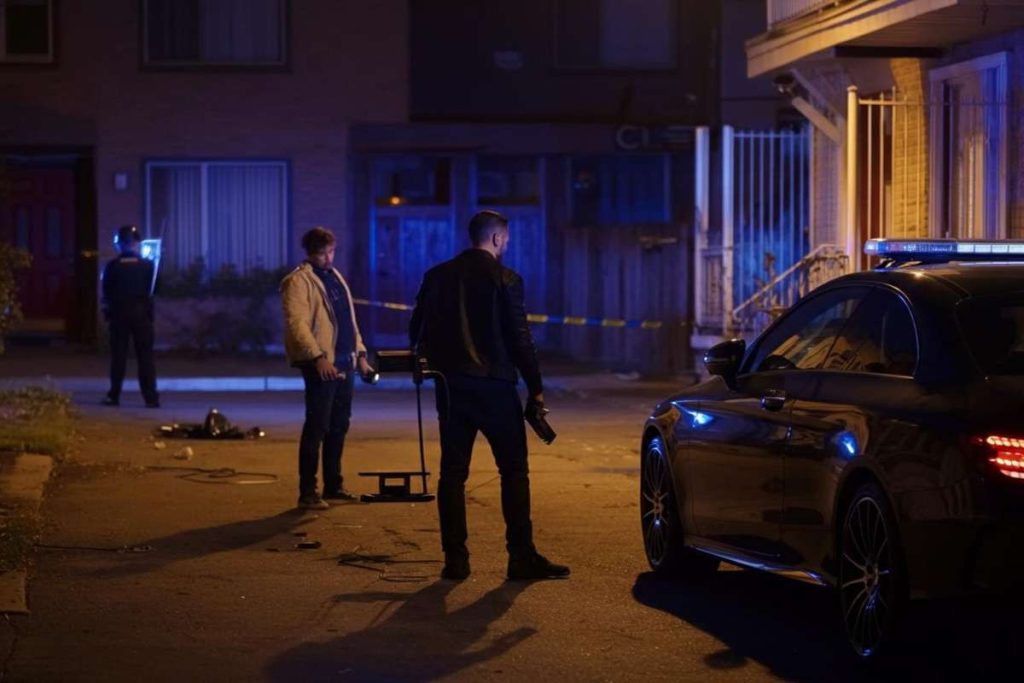 L'auto di Andrea Giambruno sotto casa di Giorgia Meloni: un controllo che fa discutere