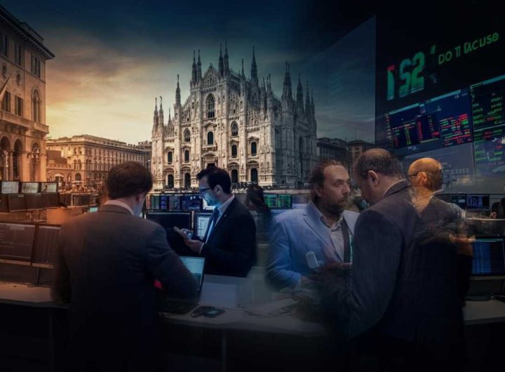 Milano in rosso: il crollo delle banche pesa su Leonardo