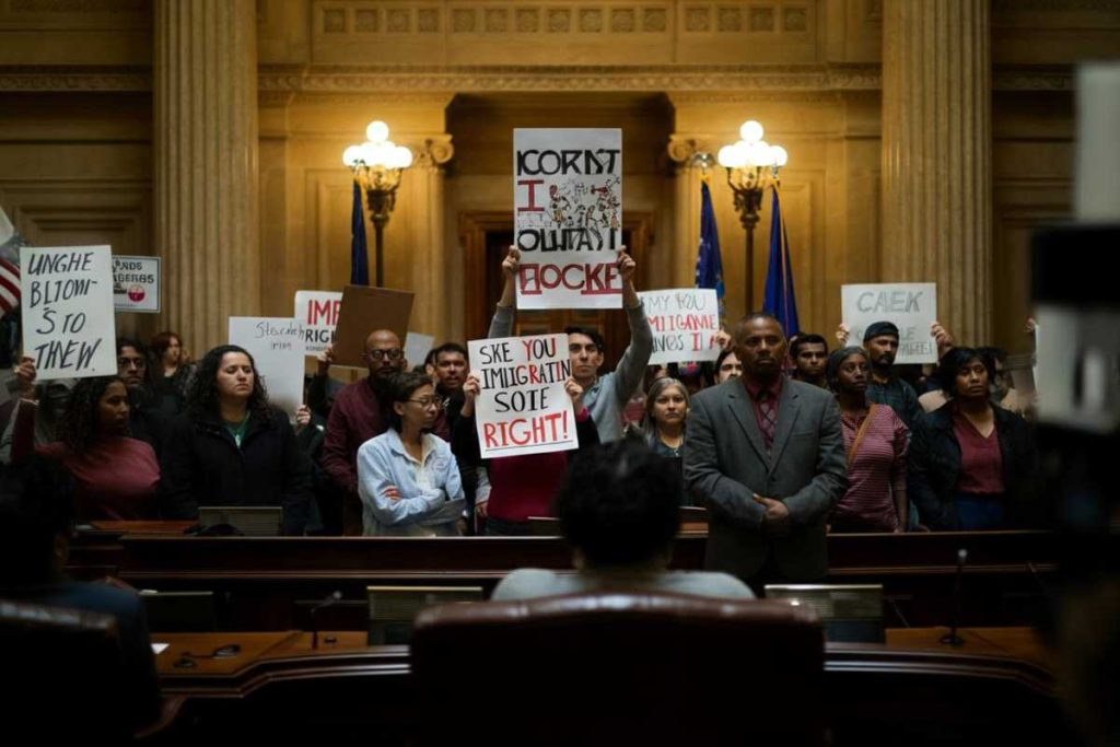 Newsom sfida le autorità: 'Se volete arrestarmi, fatelo!'