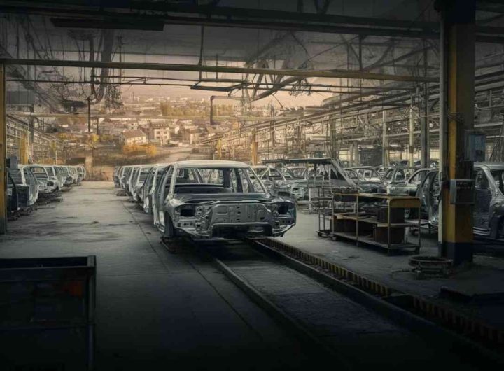 Produzione auto in Basilicata: un crollo del 63,5% nel 2023
