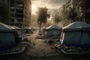 Raid a Gaza: 12 morti in un attacco su una tenda di rifugiati
