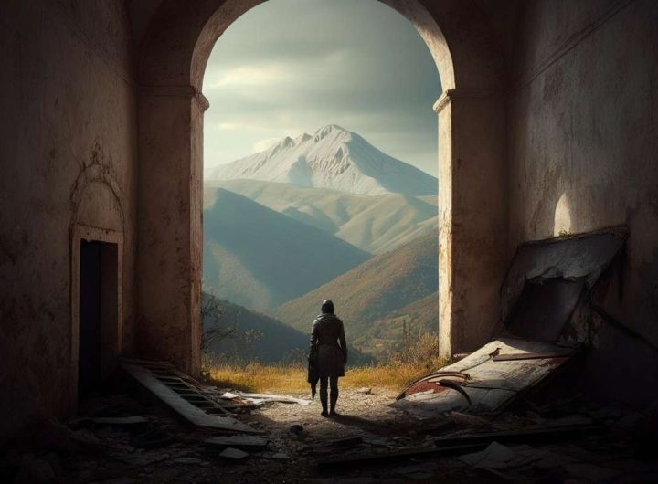 Ridley Scott porta il suo nuovo film tra le vette del Gran Sasso