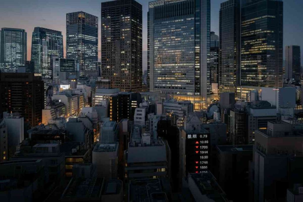 Tokyo inizia la giornata col botto: Borsa in rialzo dell'1,10%