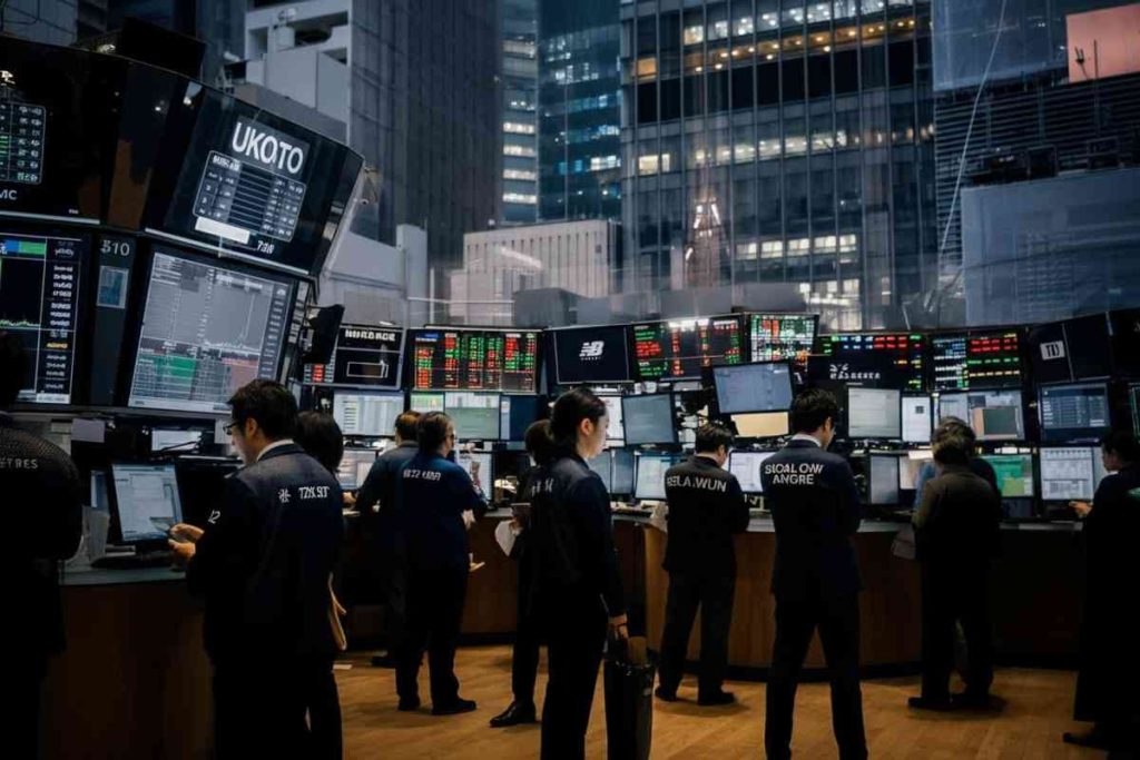 Tokyo inizia la giornata con un balzo in avanti: Borsa in rialzo del 0,55%