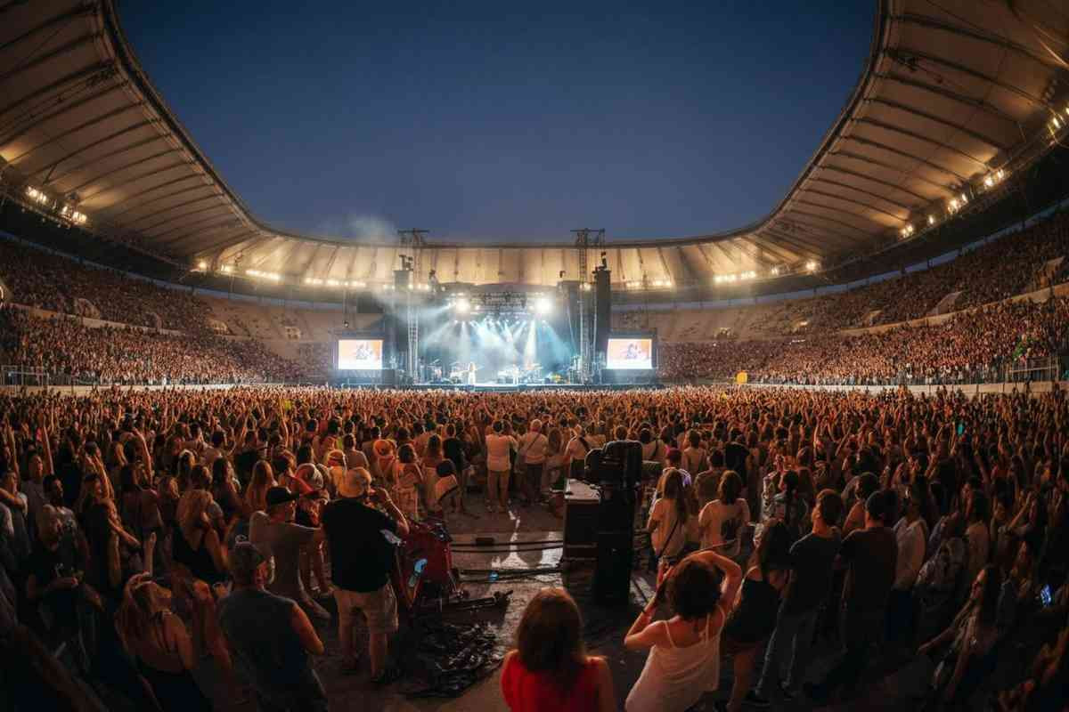 Vasco Rossi infiamma l'Olimpico: sold out per 120mila fan in attesa del gladiatore