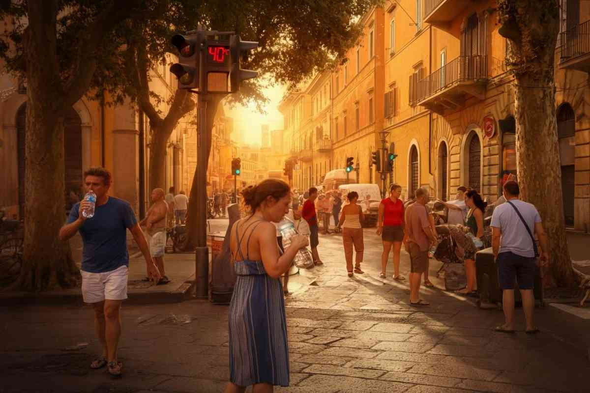 Allerta caldo in Italia: black-out a Bergamo e un operaio in coma a Vicenza