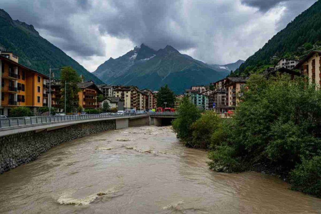 Bardonecchia in allerta: tragedia dopo l’esondazione del rio Frejius, la paura torna tra la popolazione