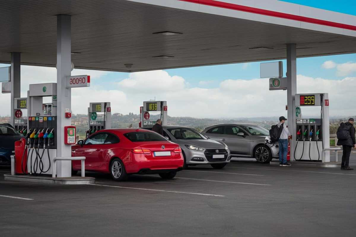Benzina in discesa: il self service scende a 1,723 euro al litro
