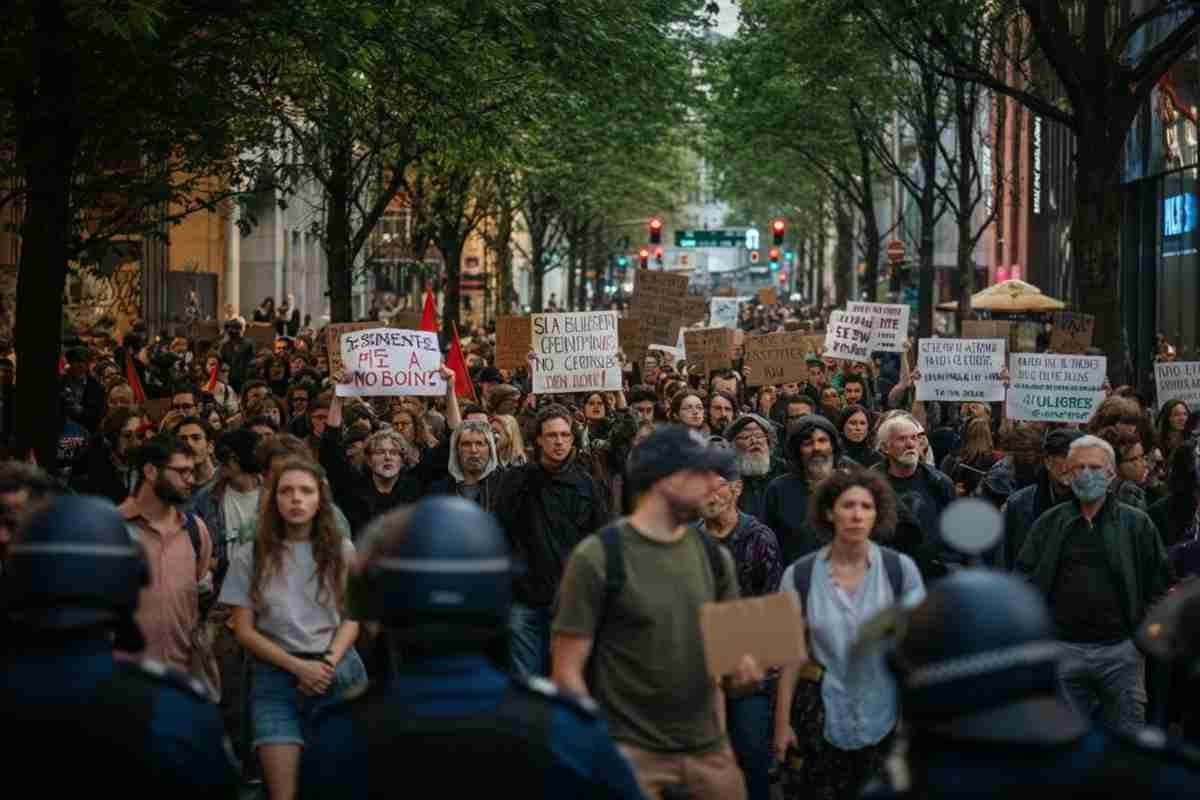 Berlino in fermento: 57 arresti durante la manifestazione filopalestinese