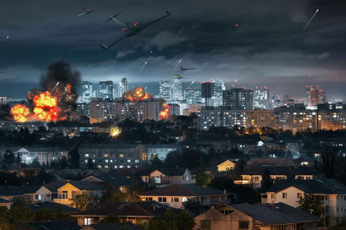 Kiev sotto attacco: la Russia lancia un'offensiva con droni e missili