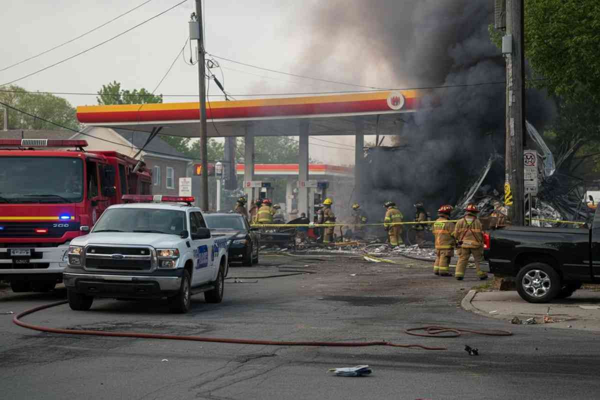 L'incredibile esplosione della pompa di Gpl a Roma: il video che cattura il panico in strada