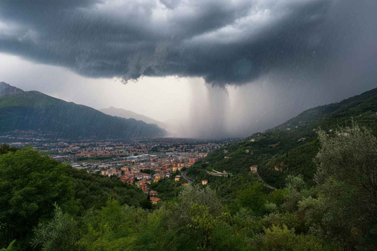 Maltempo al Nord: temporali e piogge in arrivo, 4 regioni in allerta gialla