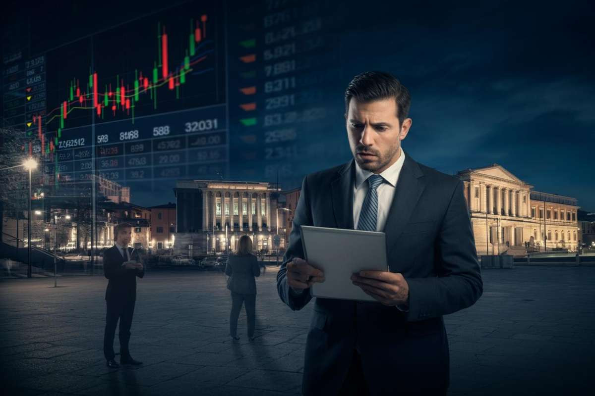 Mediobanca in caduta libera: l'addio di Mediolanum scuote la Borsa