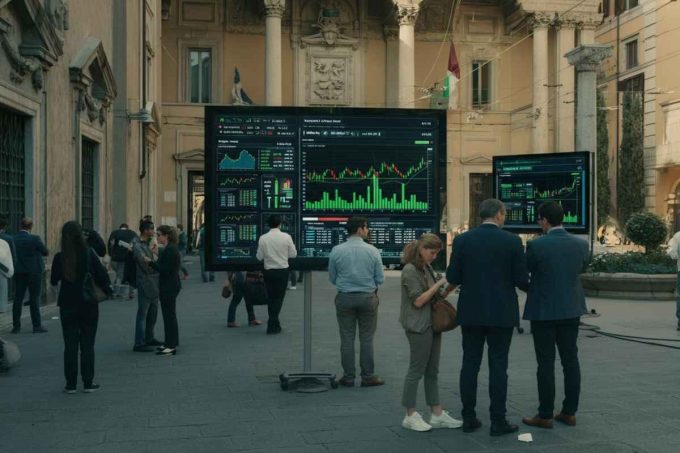 Milano tocca i massimi storici: 40.775 punti, un traguardo da ottobre 2007