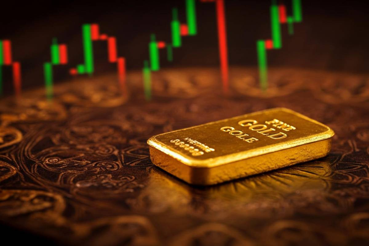 Oro in discesa: il prezzo scivola a 3.423,81 dollari
