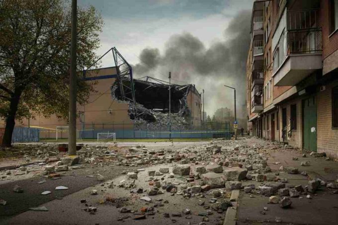 Panico al campo estivo: l'esplosione che ha fatto fuggire i bambini e devastato il centro