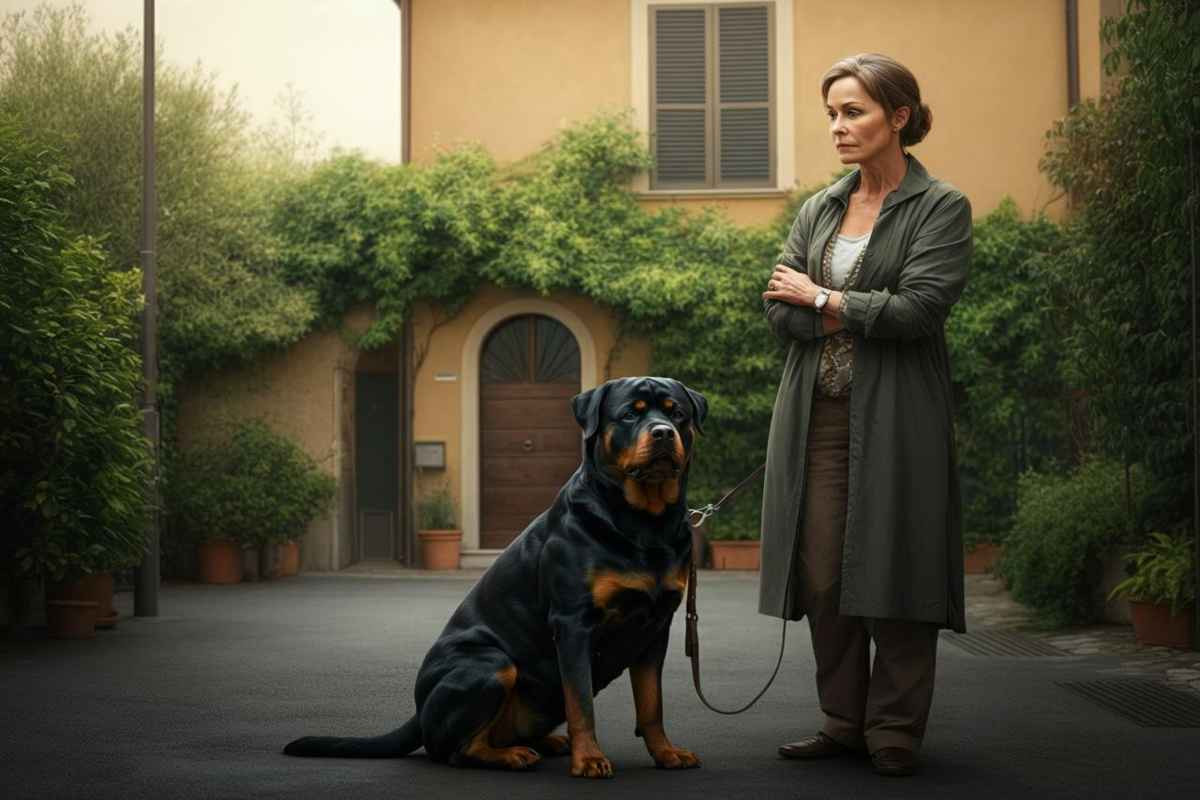 Rottweiler aggredisce la padrona a Pisa: donna ricoverata in codice giallo dopo il morso al volto