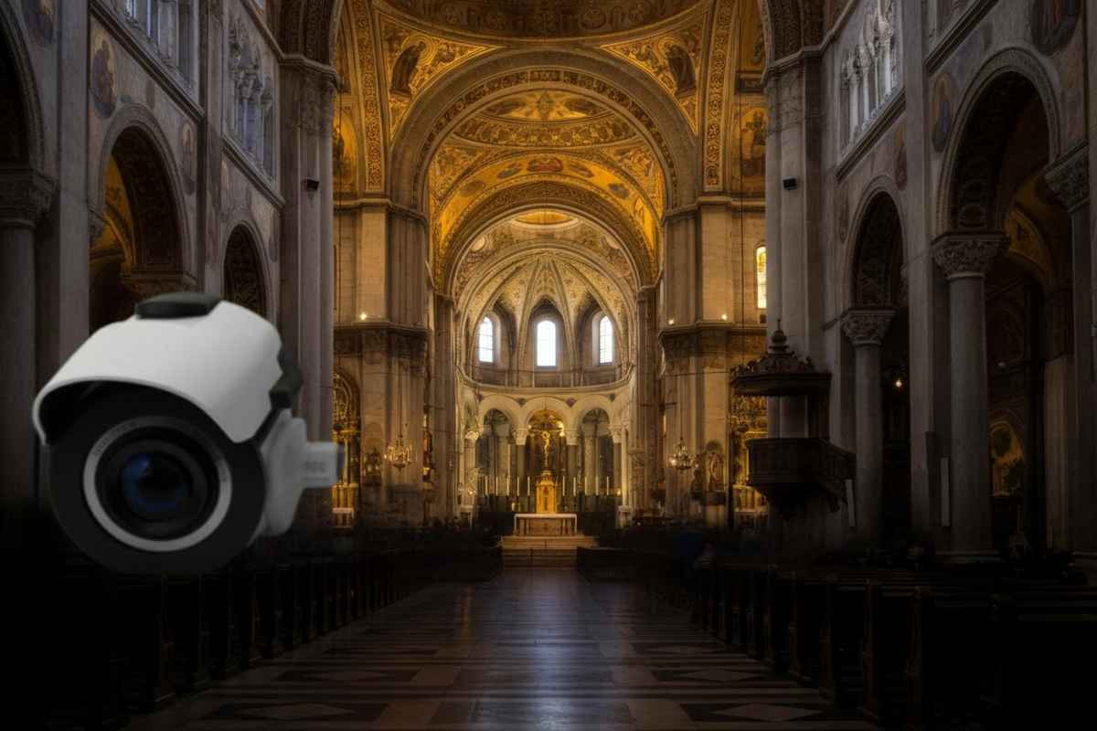 Scoperta inquietante a Sorrento: telecamera spia nei bagni della basilica di Sant’Antonino