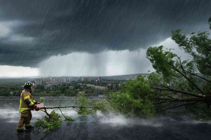 Tempesta devastante nel Milanese: una donna perde la vita e i treni subiscono ritardi a causa di un fulmine
