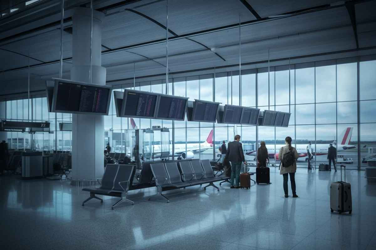 Tragedia a Orio al Serio: un uomo risucchiato dal motore di un aereo, voli bloccati