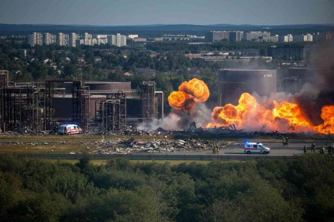 Tragedia a Roma: un morto e due feriti nell'esplosione devastante