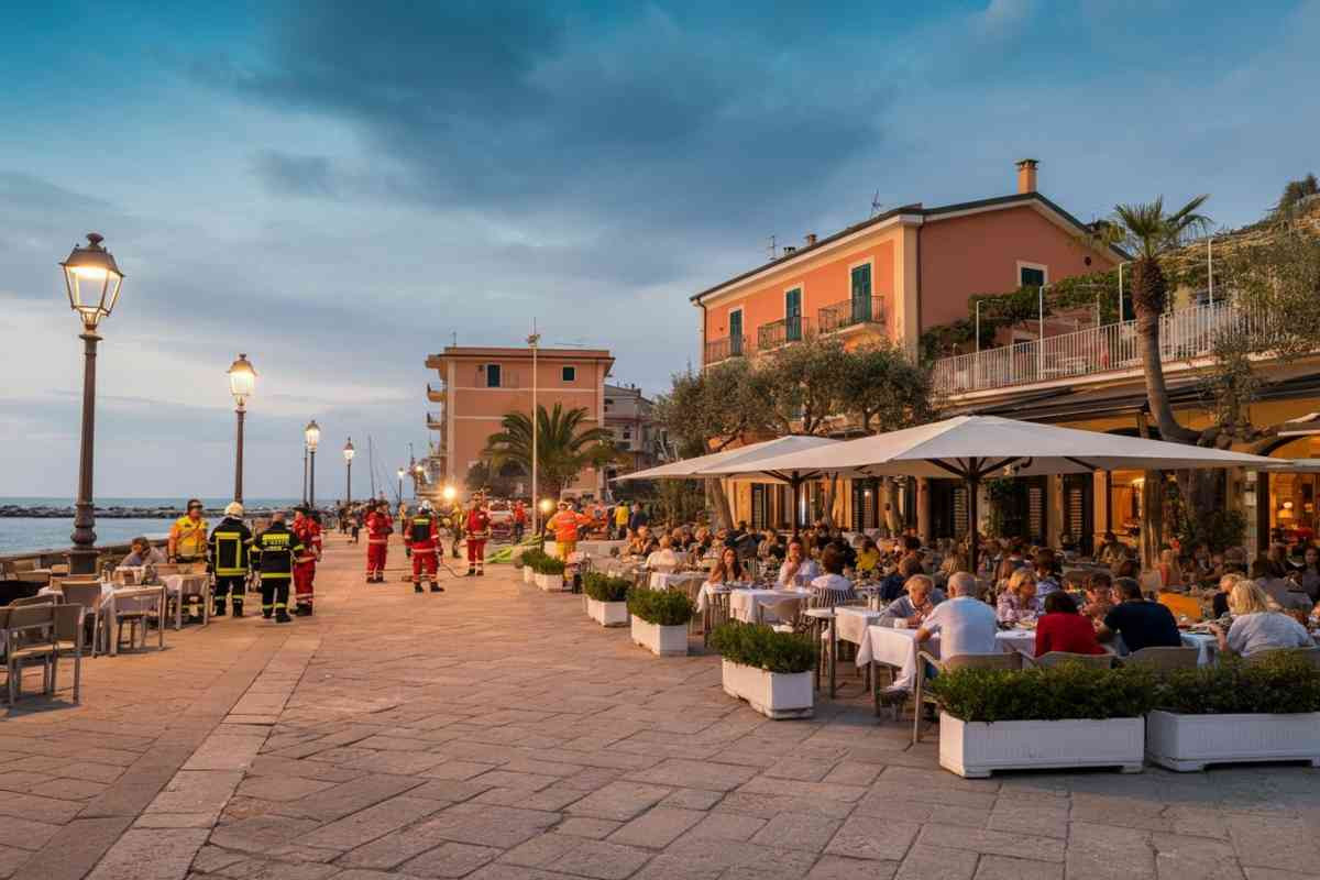 Tragedia in un ristorante stellato: crollo del tetto a Terracina, una vittima e decine di feriti