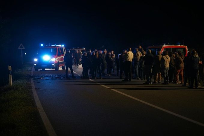 Tragedia sulla strada: una donna incinta perde la vita in un incidente con un pulmino