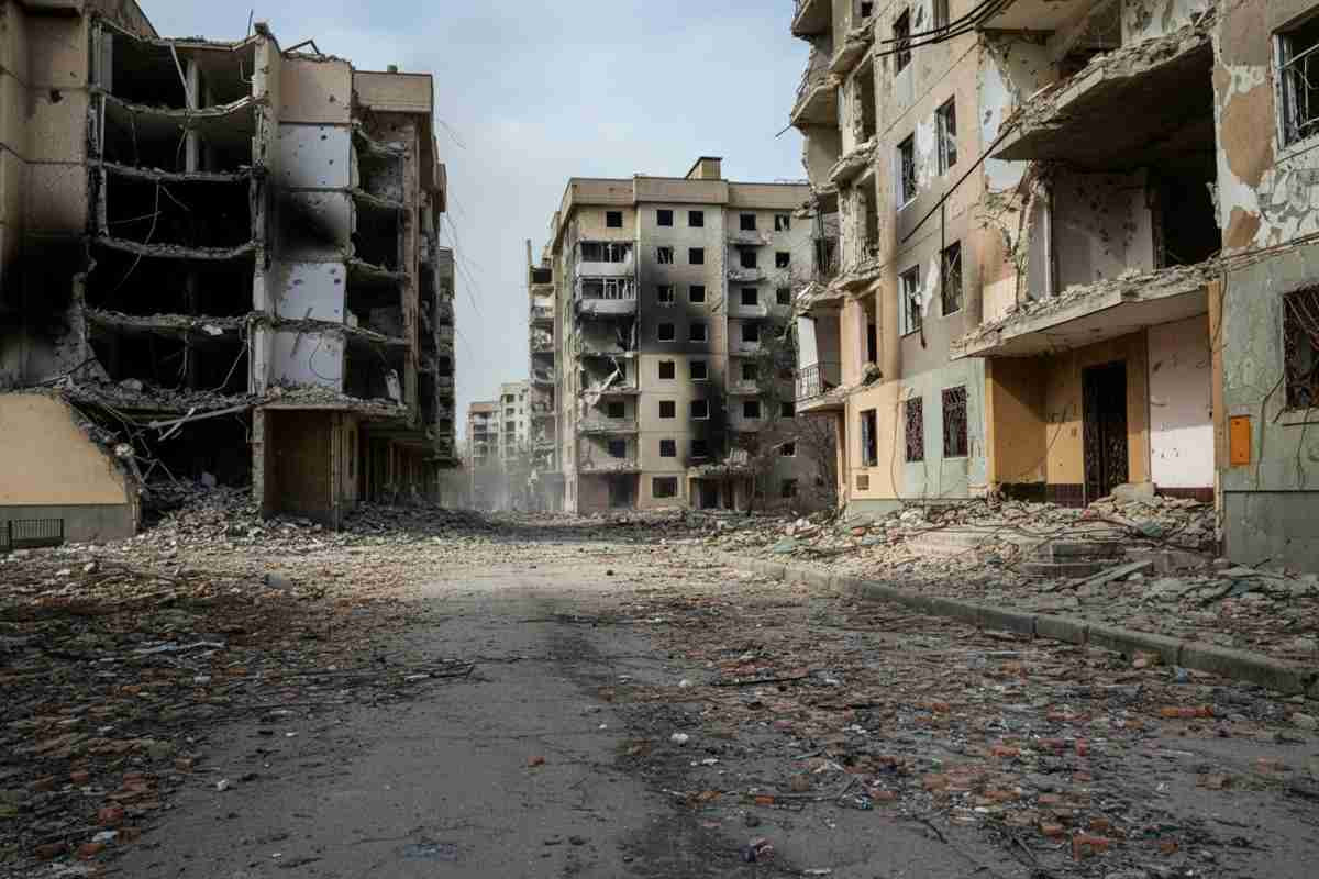 Attacco russo a Kherson: una vittima e nove feriti in un giorno di terrore