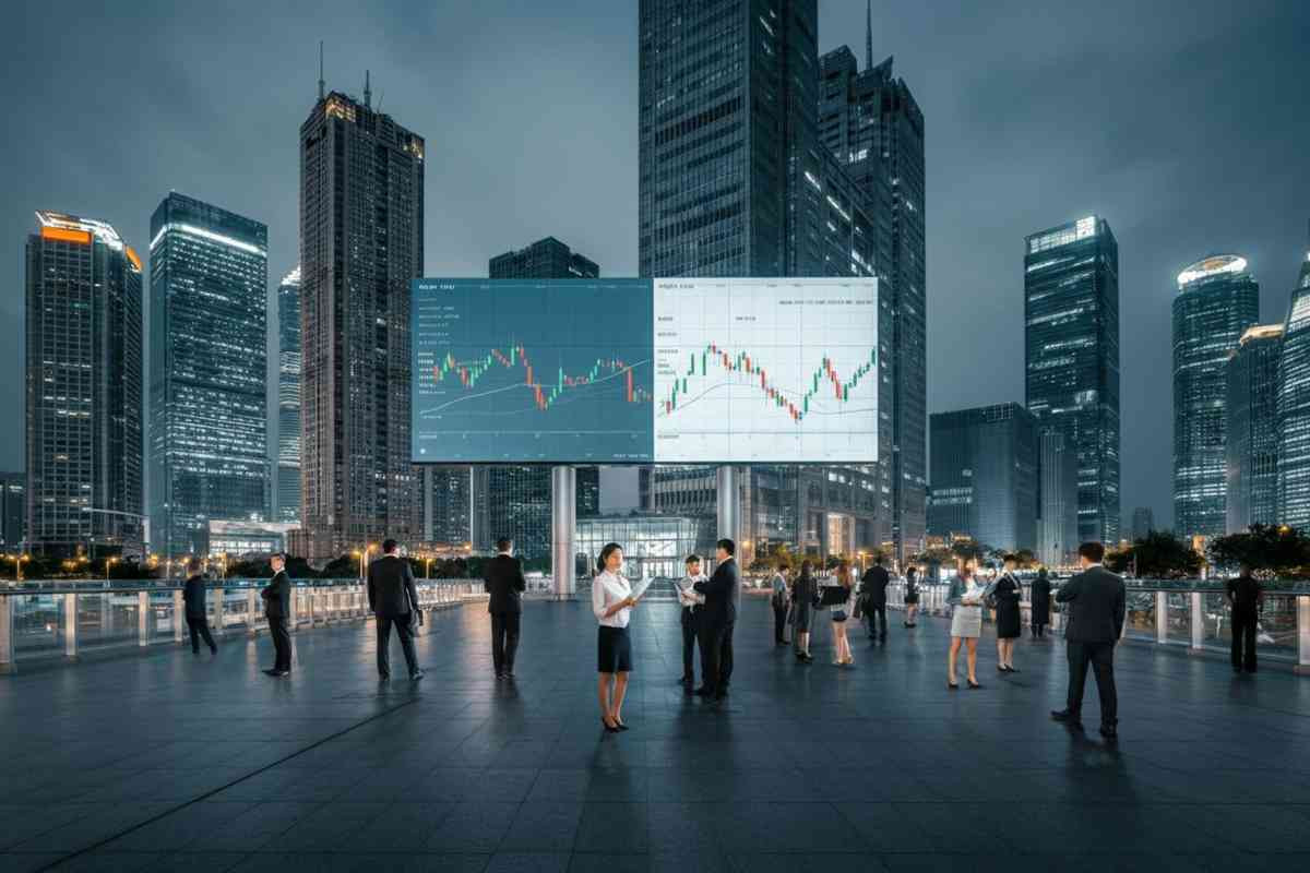 Borsa cinese in crescita: Shanghai guadagna l'1,04% e Shenzhen lo 0,81%