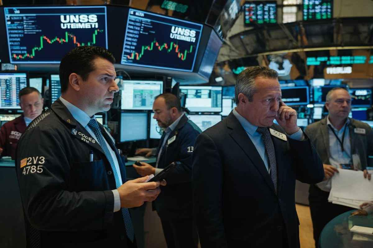 Borsa europea in calo: Wall Street si muove con cautela mentre Milano perde l'1,2%