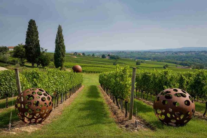 Collio e Brda: un parco d'arte che trasforma i vigneti e abbatte confini invisibili