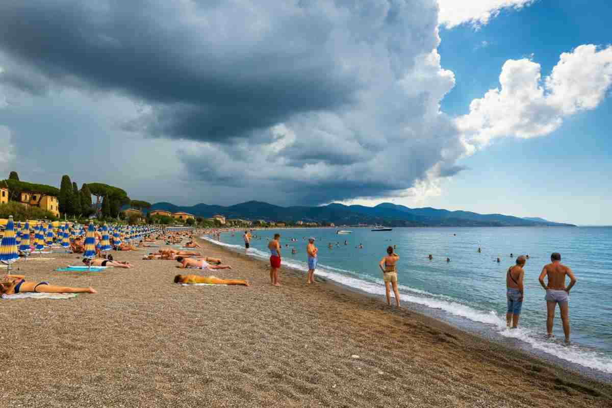 Fulmine in spiaggia: 69enne salvato dopo un drammatico intervento a Piombino