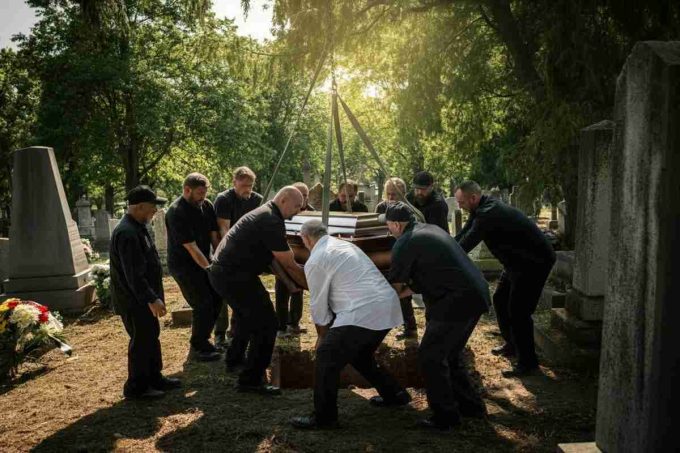 Funerale da incubo a Bolzano: nessun becchino, il drammatico addio sotto il sole