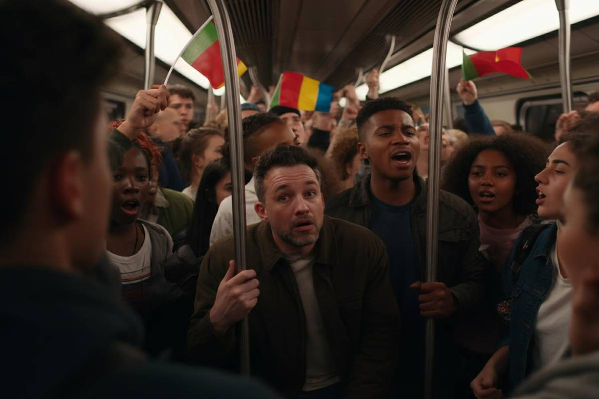 Giubileo dei Giovani a Roma: il pendolare disperato e le urla in metro diventano virali