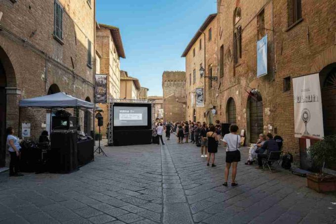 Michele Riondino illumina il Lucca Film Festival con la sua presenza