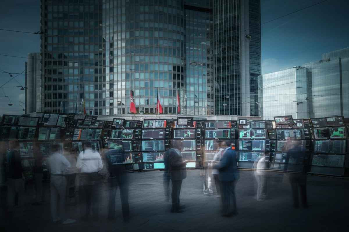 Milano in altalena: apertura positiva seguita da un calo trainato dalle banche