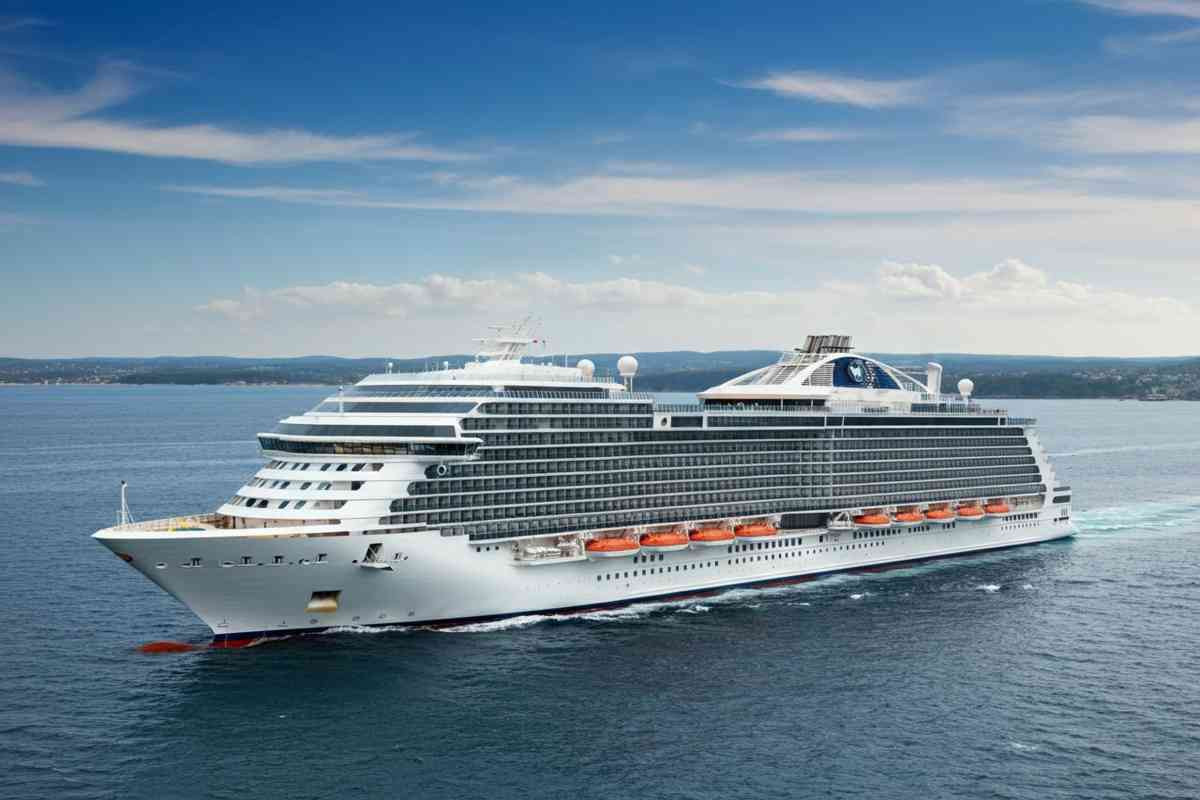 Nave da crociera salvata: riparte dopo l'avaria vicino a Ponza