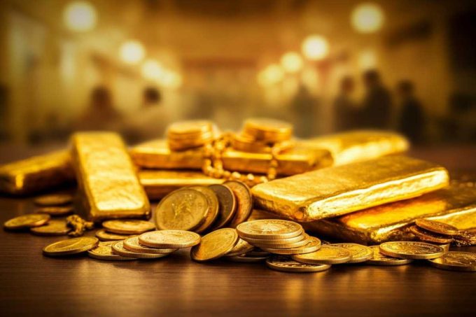 Oro in calo: cosa significa il prezzo di 3.411,55 dollari?