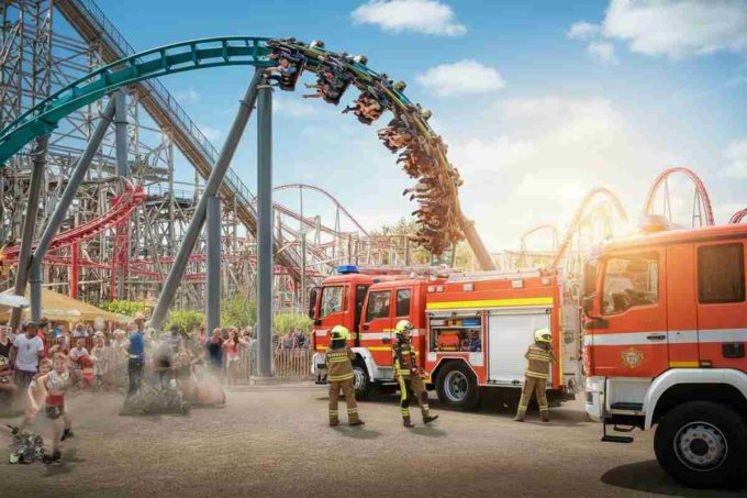 Panico a Cinecittà World: 15 persone bloccate a 20 metri d'altezza sulle montagne russe Altair