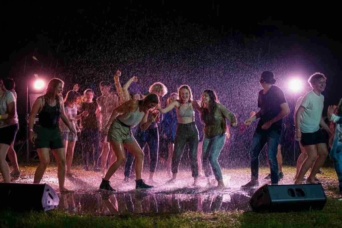 Rave notturno al Giubileo dei giovani: la festa improvvisata degli spagnoli tra musica e follia