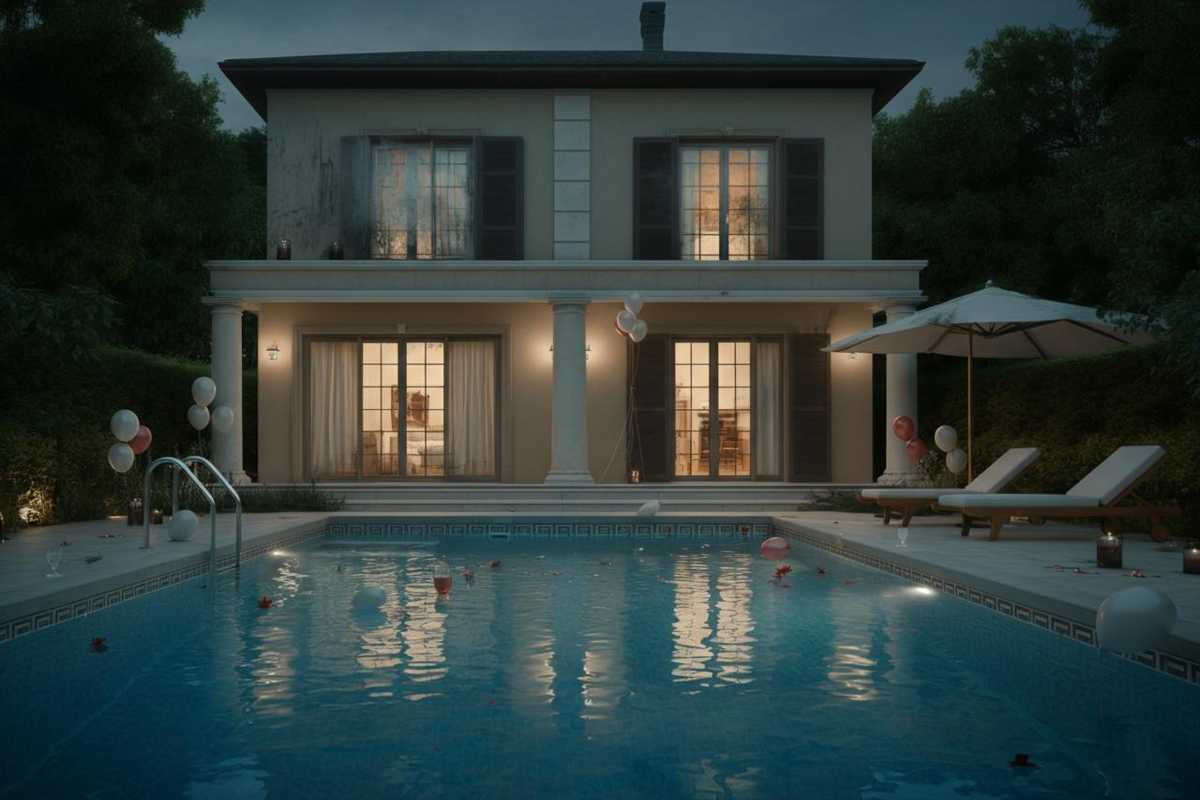 Simona Cinà e il mistero della festa: video rimossi e piscina ripulita