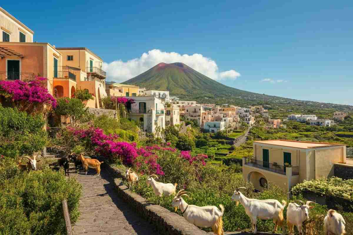 Stromboli e l'assalto delle caprette: una convivenza che spaventa i residenti