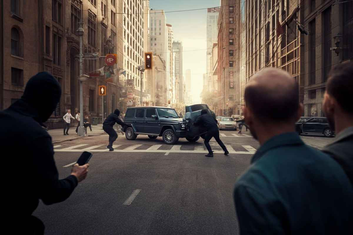 Suv rubato in pieno giorno a Cerignola: il colpo fulmineo sotto gli occhi di tutti